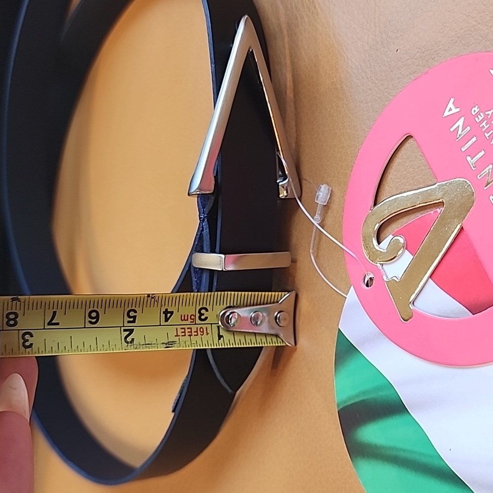 VALENTINA 🇮🇹 LEATHER BELT - Picture 9 of 16